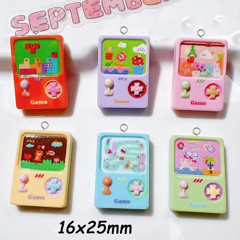 Jewelry Making Machines - 10 buah Hiasan Resin berbentuk Mesin