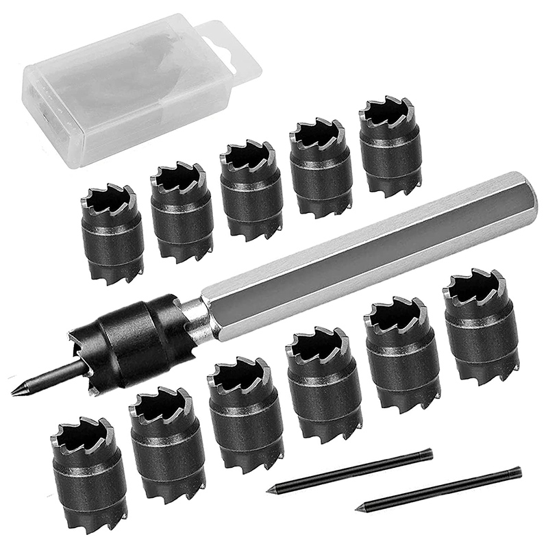 Jewelry Making Drill - Set pemotong bor listrik 3/8 inci,