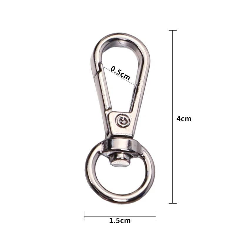 2 Buah Pengait Putar Model Cak - Lobster Clasp Silver ulasan dan harga
