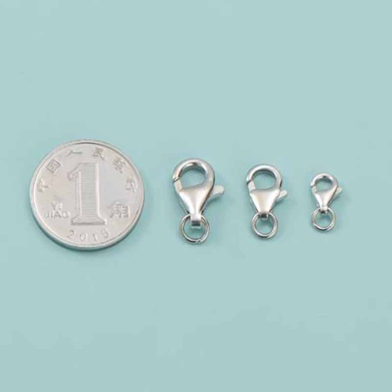 2 pcs Gesper Lobster Asli Pera - Lobster Clasp Silver ulasan dan harga