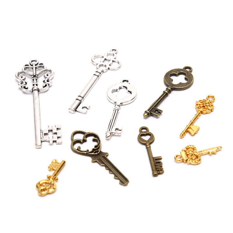 [LA]13Pcs Liontin Gantungan Ku - Jewelry Making In La ulasan dan harga