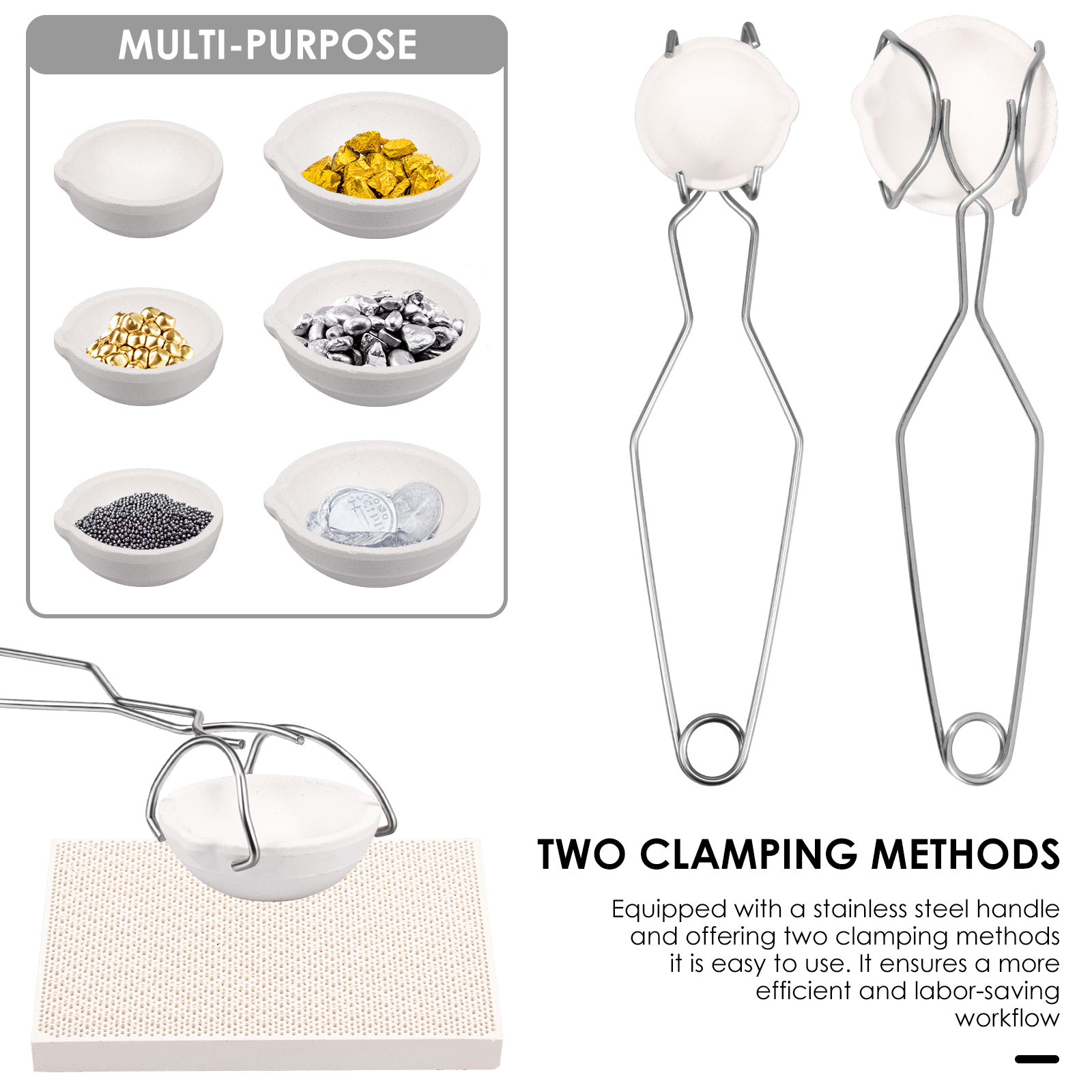 Set Crucible Kit Peleburan & P - Jewelry Making Torch ulasan dan harga