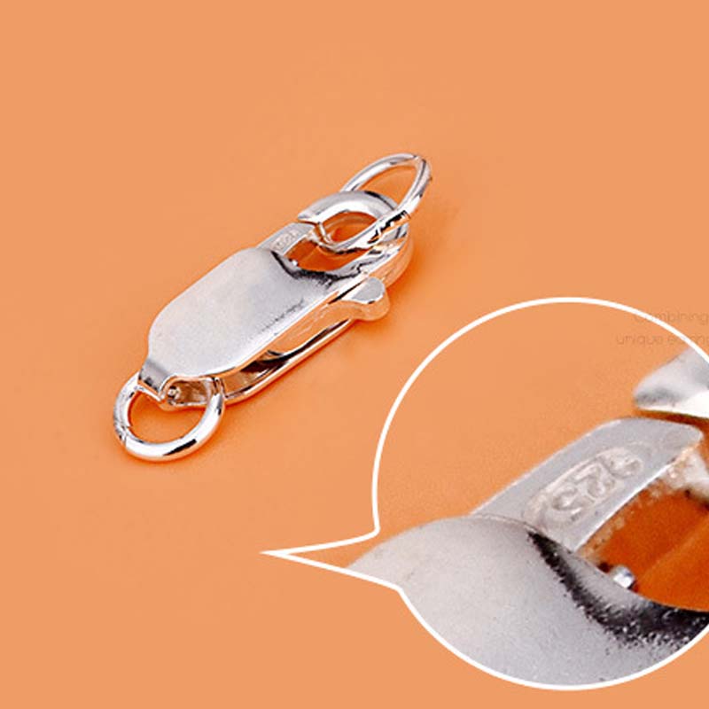 Kait Lobster Perak Sterling 92 - Lobster Clasp Silver ulasan dan harga