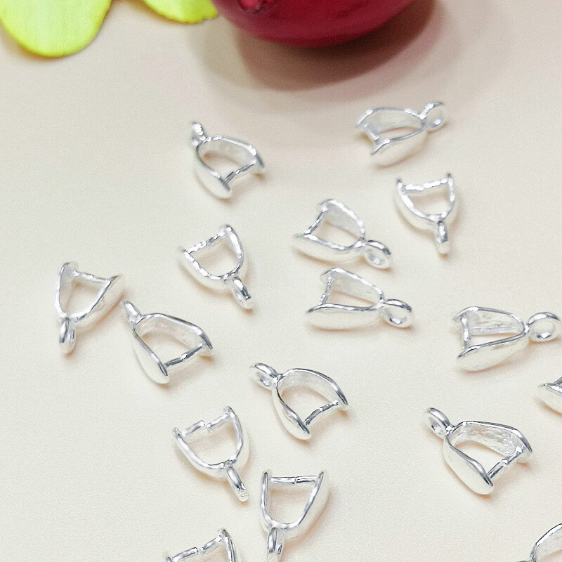 50 Buah Klip Penjepit Konektor - Lobster Clasp Silver ulasan dan harga