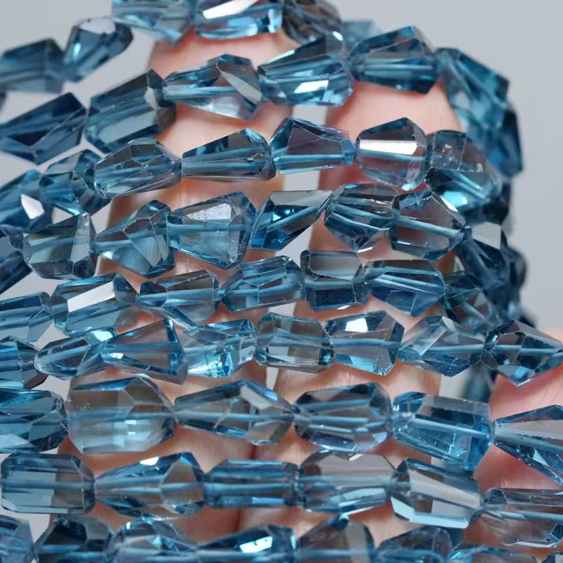 26cm 6A Natural London Blue To - Jewelry Making London ulasan dan harga