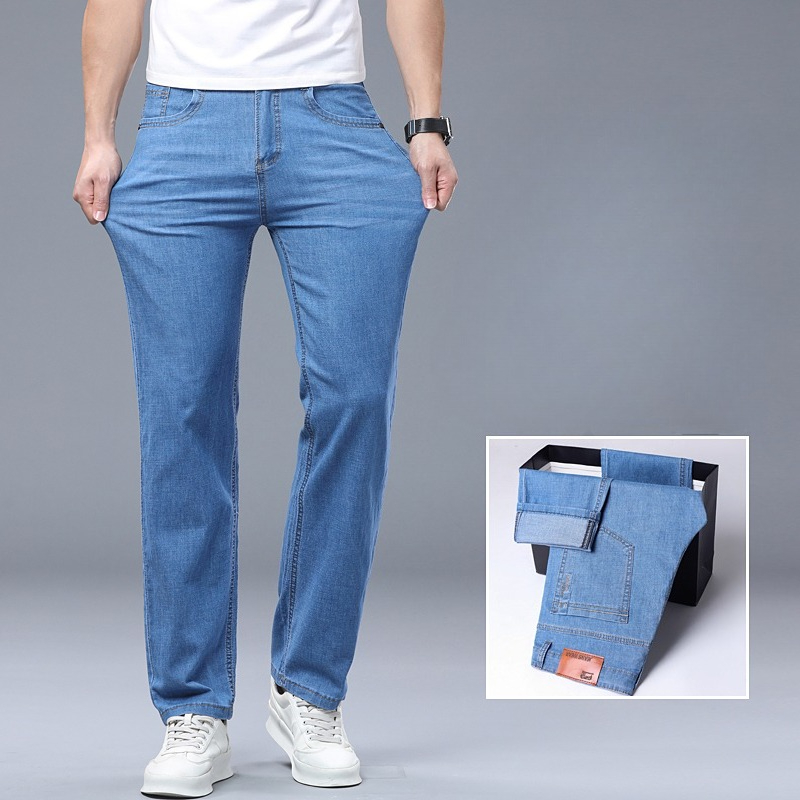 Celana Jeans Pria Musim Semi G - Levis Jeans 501 ulasan dan harga