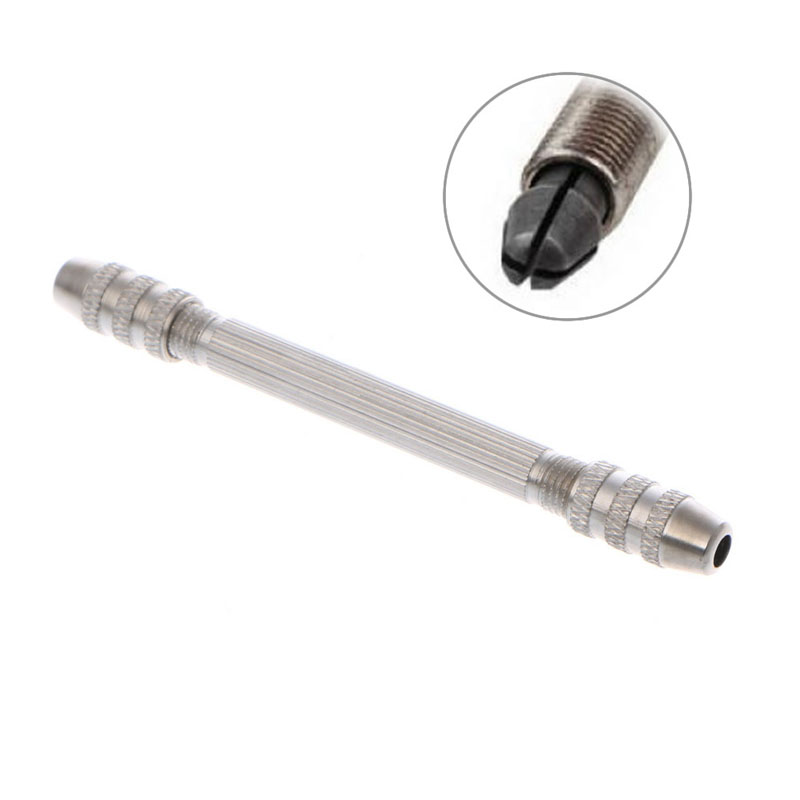 Ujung Ganda Pin Vise DIY Bor T - Jewelry Making Drill ulasan dan harga