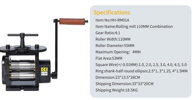 Mesin Rol PEPE 110*65mm/130*65 - Jewelry Making Machines ulasan dan harga