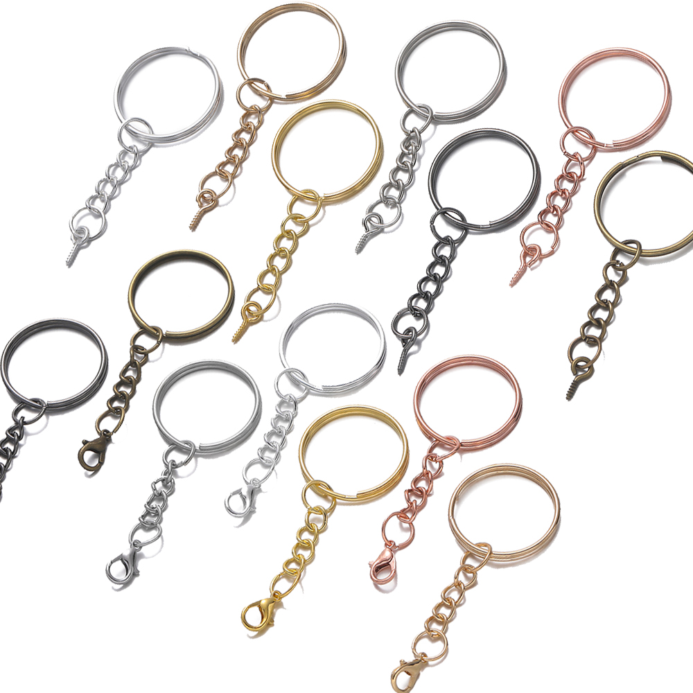 10pcs/Lot 25mm Gantungan Kunci - Jewelry Making Drill ulasan dan harga