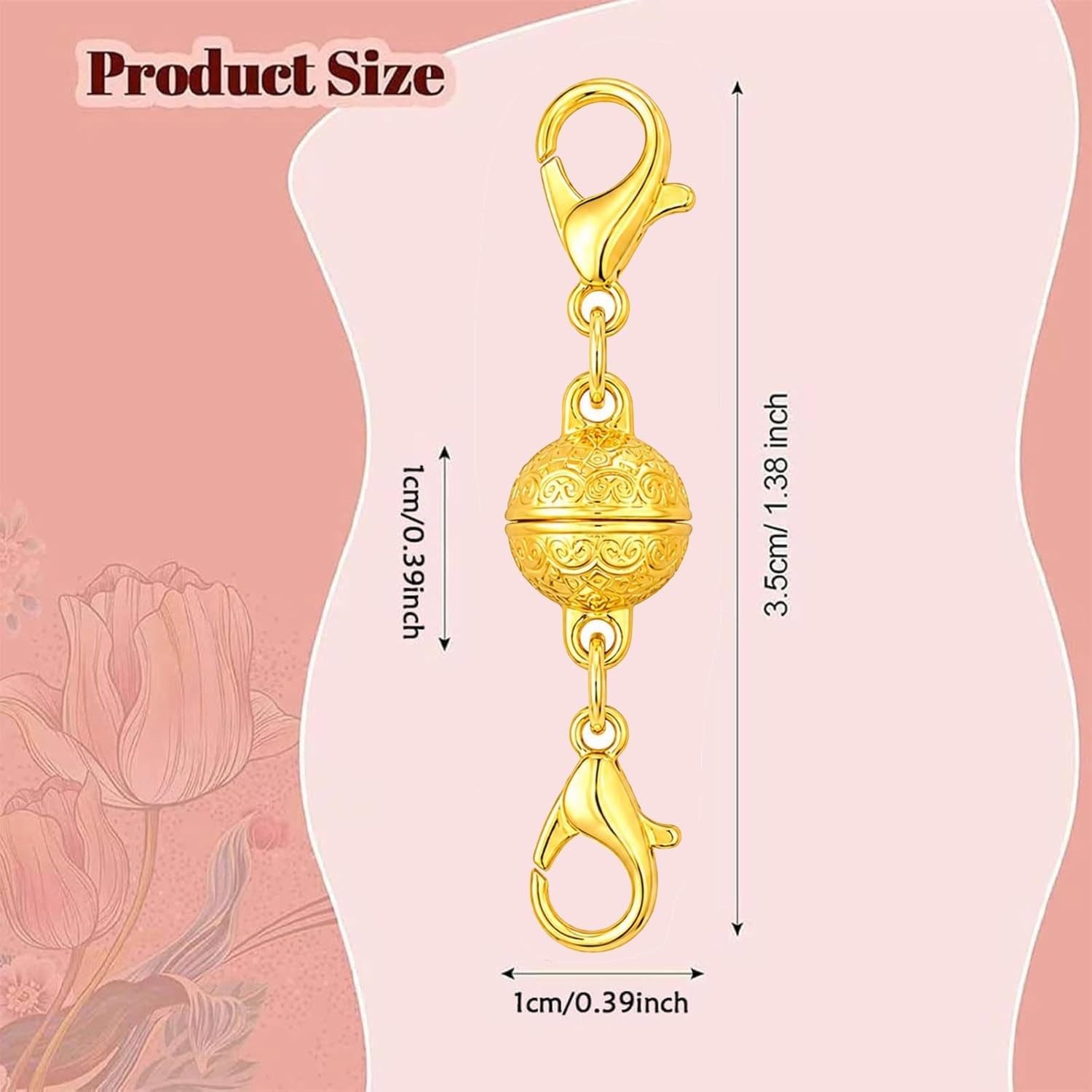 Pengait Kalung Magnetik dengan - Lobster Clasp Silver ulasan dan harga